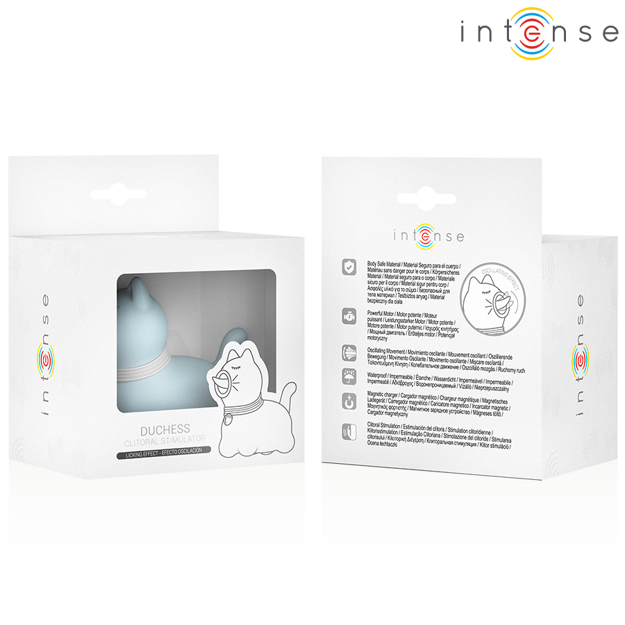 Intense Duchess Blu stimolatore clitoride a lingua