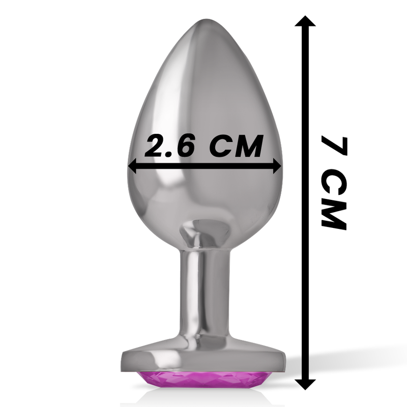 Frutille Intense Plug Cuore Rosa S plug anale