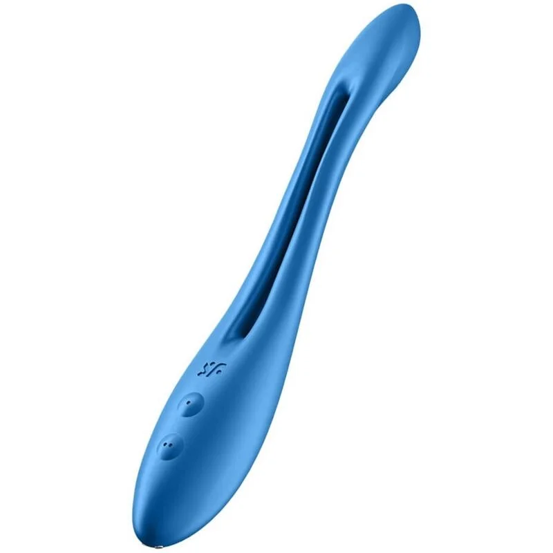 Satisfyer Elastic Game vibratore coppia flessibile blu 2 motori