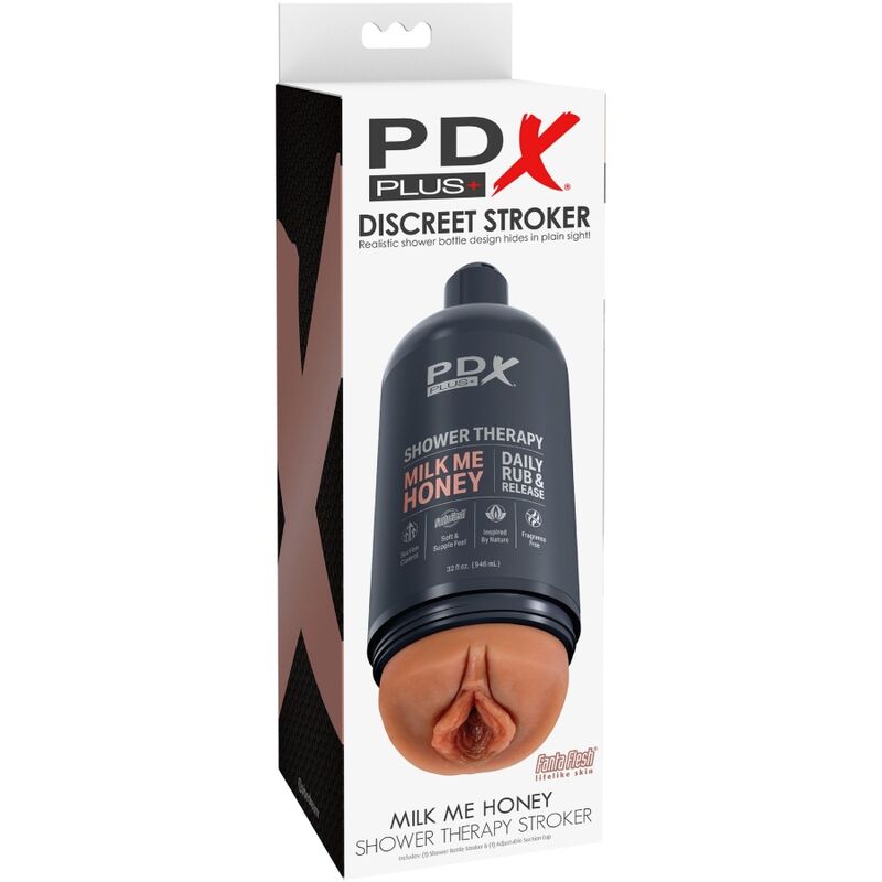 PDX Plus Shower Therapy Milk Me Honey masturbatore discreto