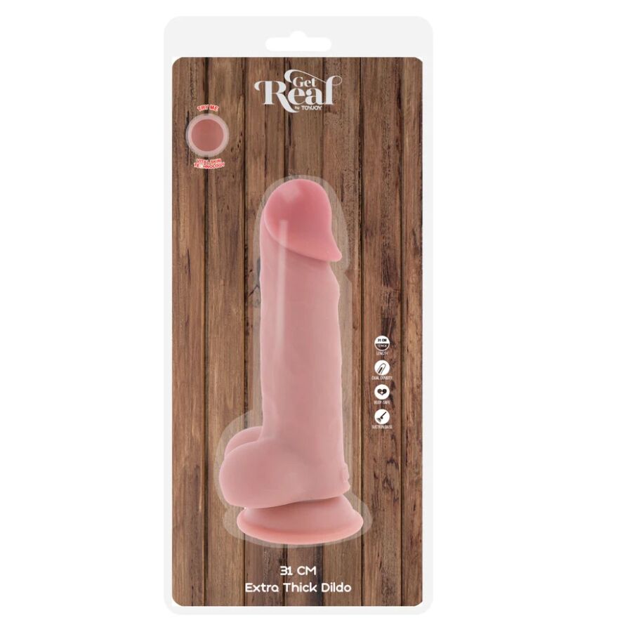 ToyJoy Get Real Deluxe dildo 31 cm doppia densità