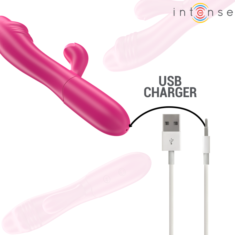 Intense Ivy Vibratore con Linguetta Rosa