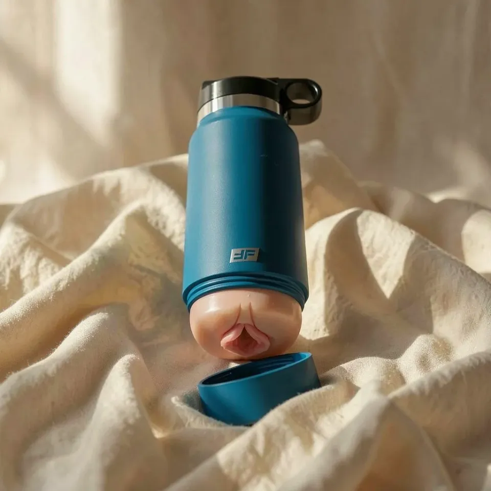 PDX Plus Fuck Flask masturbatore borraccia Flesh discreto