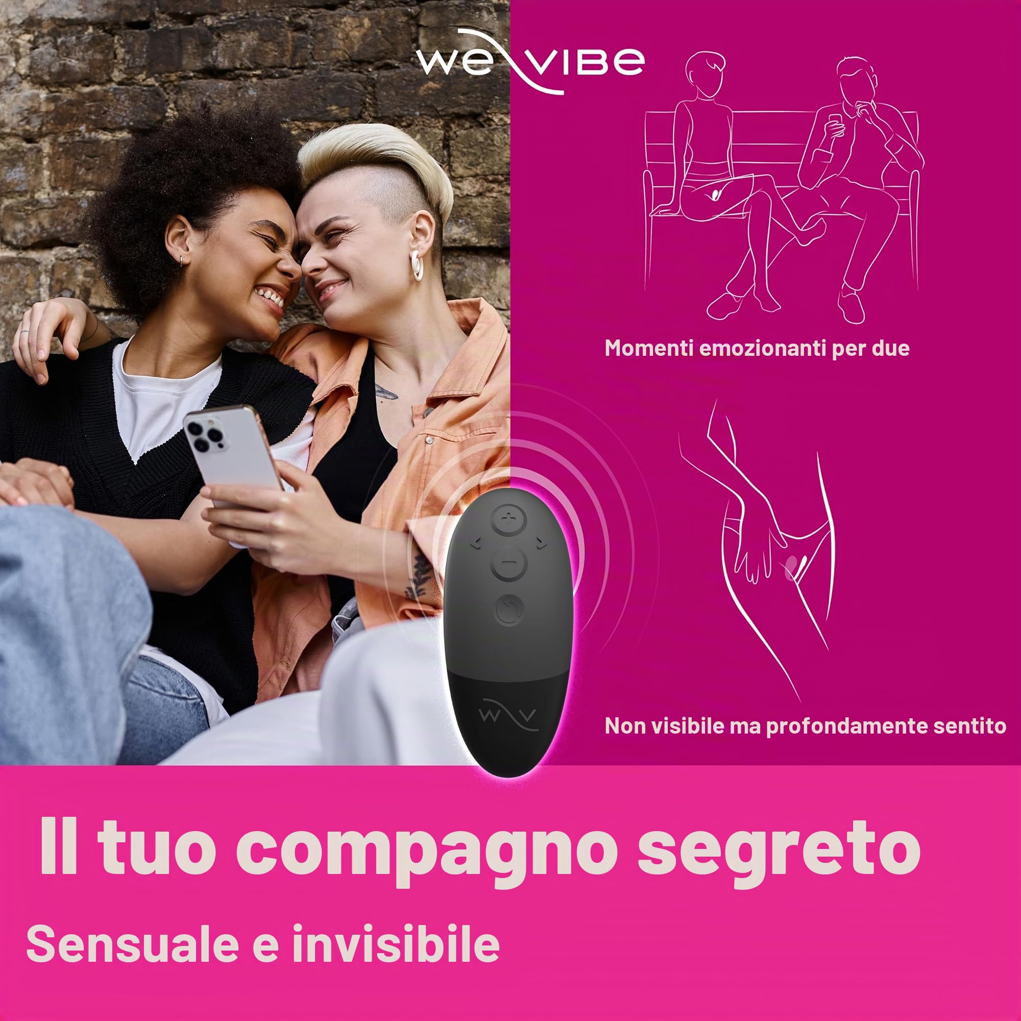 We-Vibe Jive 2 Ovetto Vibrante Punto G con app