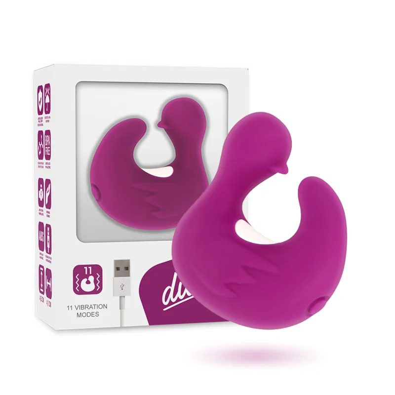 Coverme Ducky stimolatore clitoride ditale vibrante