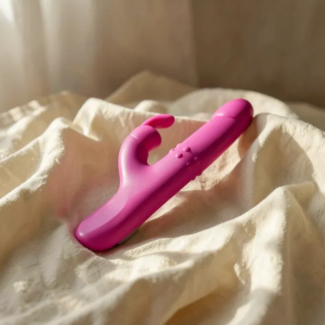 Pretty Love Reese vibratore rotante viola con spinta