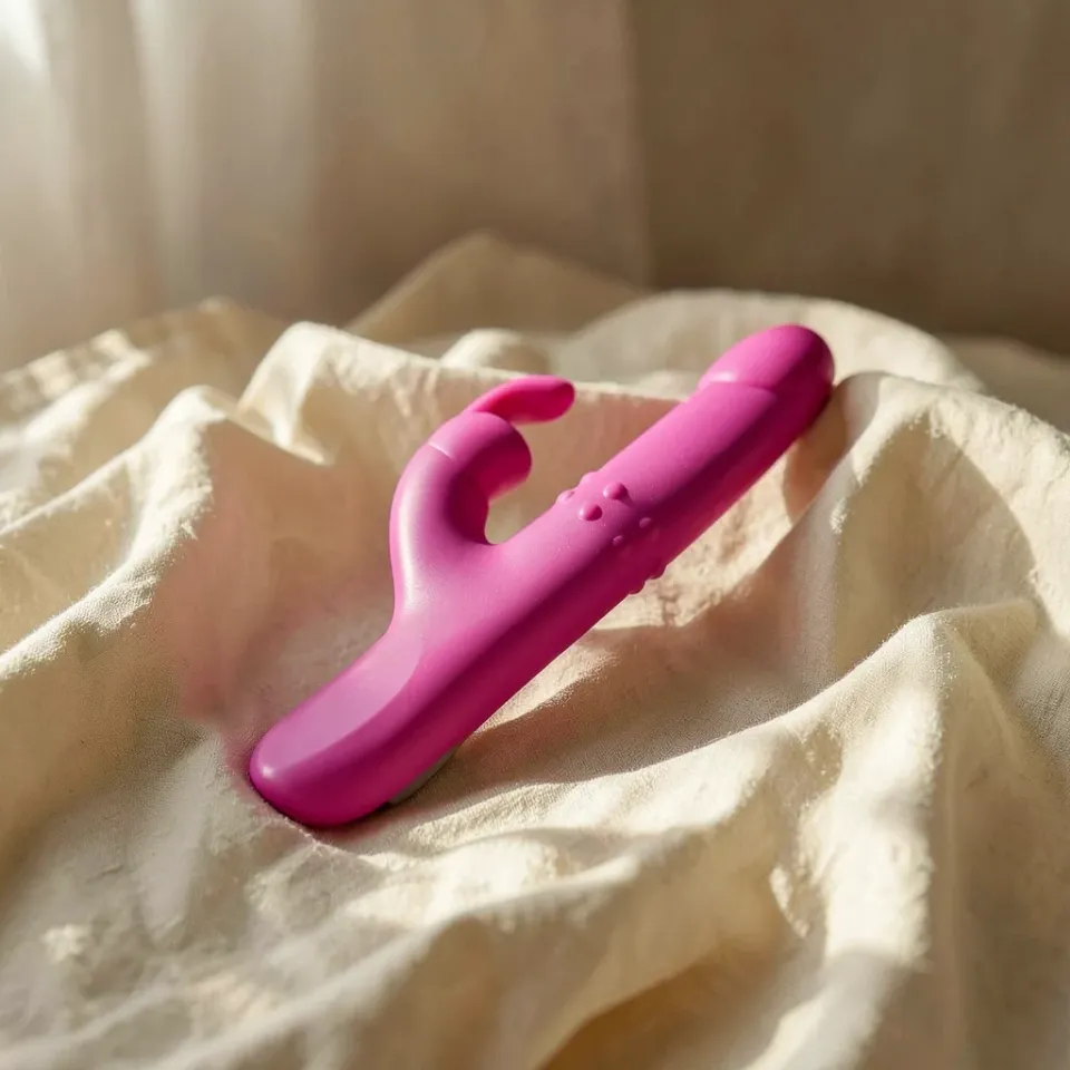 Pretty Love Reese vibratore rotante viola con spinta