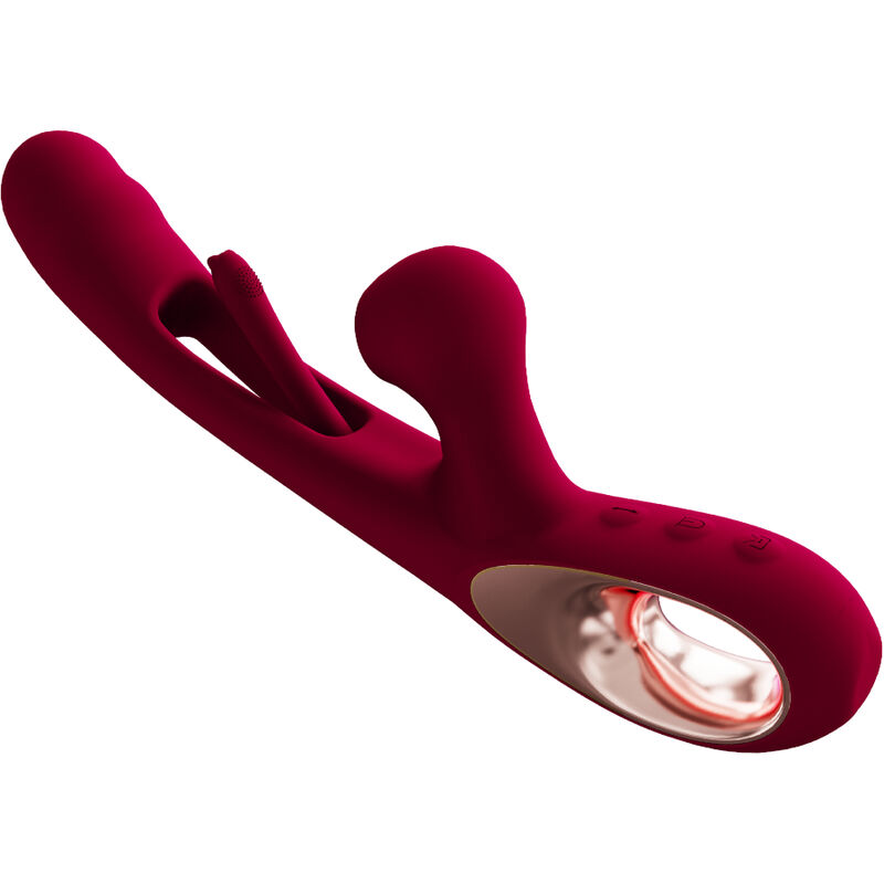 Armony Impact Swing vibratore doppia stimolazione bordeaux