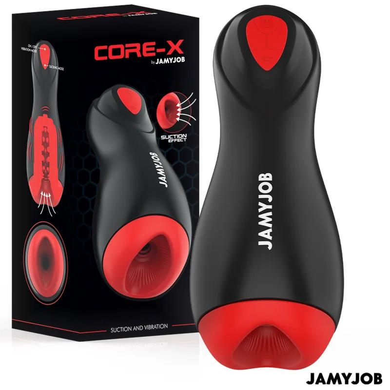 Jamyjob Core-X masturbatore aspirazione e vibrazione