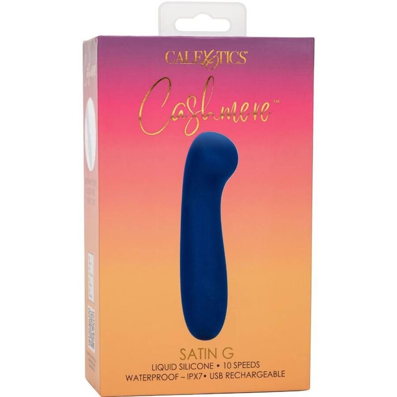 CalExotics Cashmere Satin G vibratore blu 10 velocità