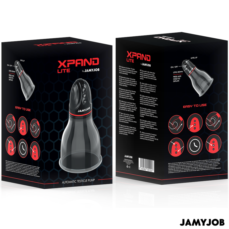 Jamyjob Xpand Lite stimolatore a aspirazione 3 livelli