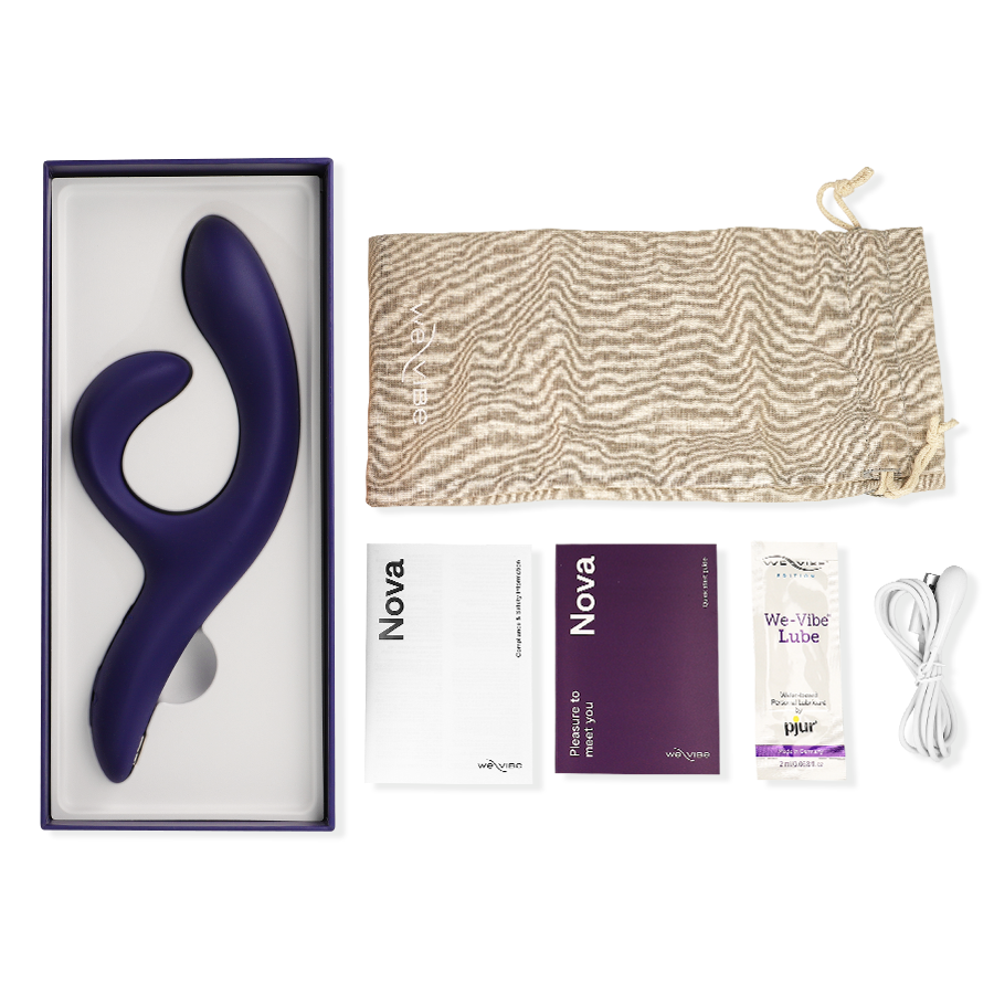 We-Vibe Nova 3 Rabbit vibratore rabbit blu notte