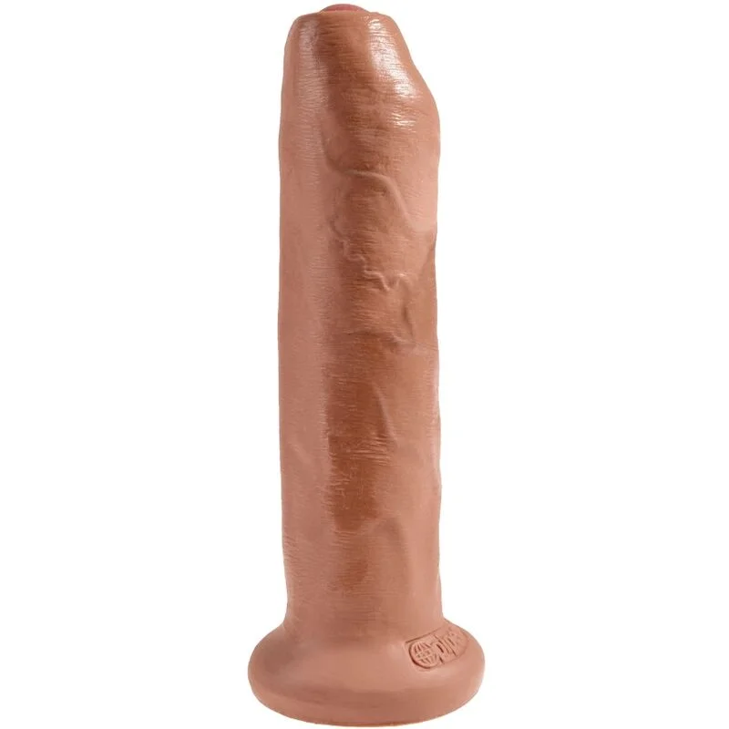 Pipedream King Cock Uncut 17,8 cm dildo caramello ventosa