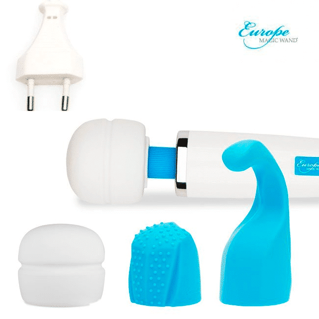Europe Magic Wand Mega vibratore massaggiatore set 4 pezzi potente