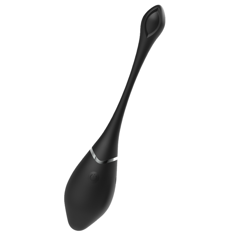 Black&Silver Jenell uovo vibrante telecomando silicone