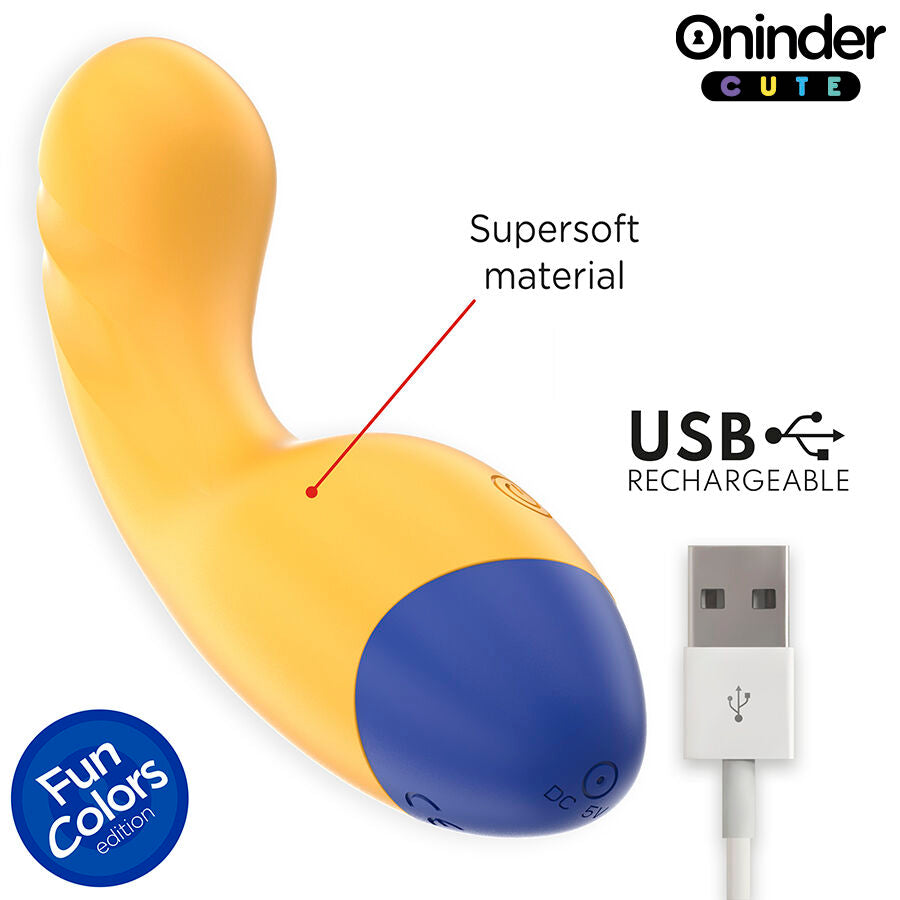 Oninder Cute vibratore compatto con app