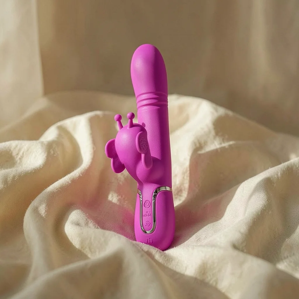 Pretty Love Farfalla 4 in 1 vibratore fucsia multifunzione