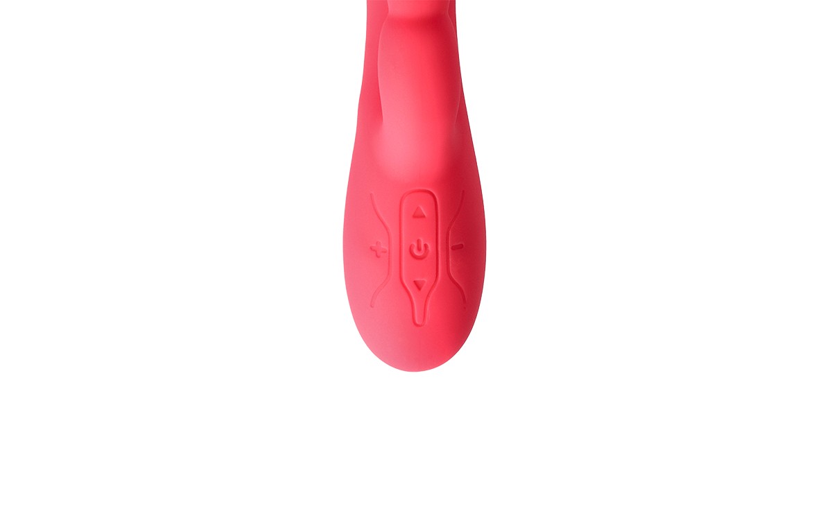 Love Hit by Virgite V9 vibratore ricaricabile rosa tapping