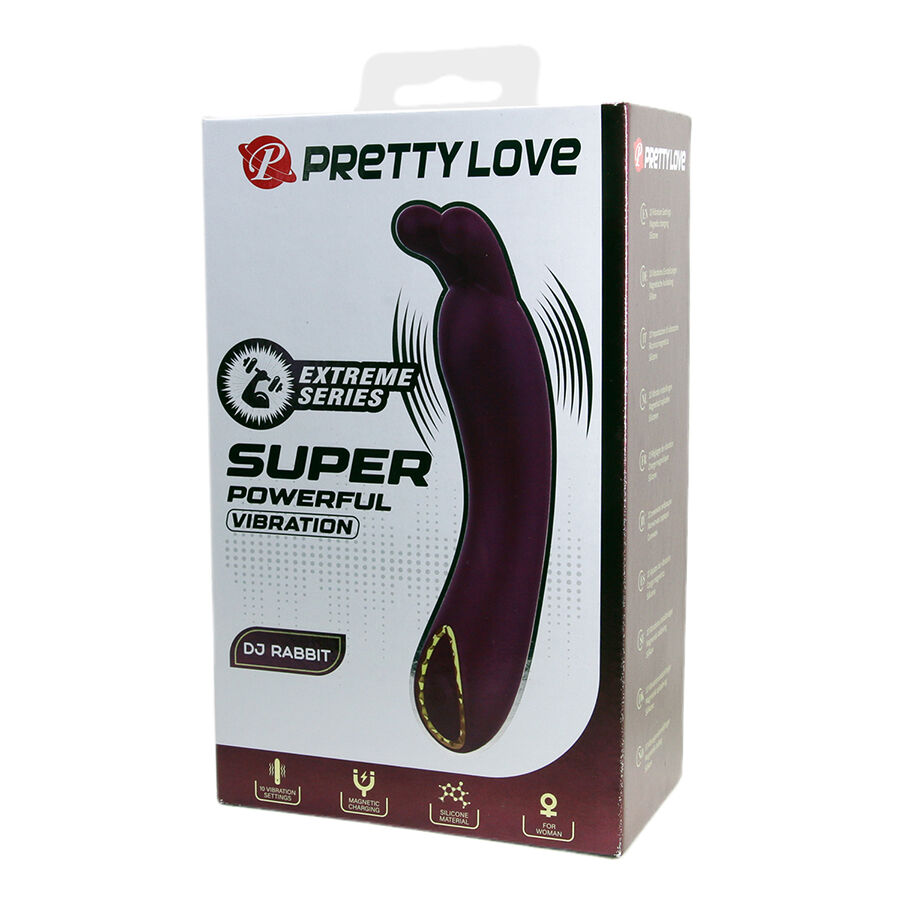 Pretty Love DJ Rabbit 13,9 cm vibratore punto G viola