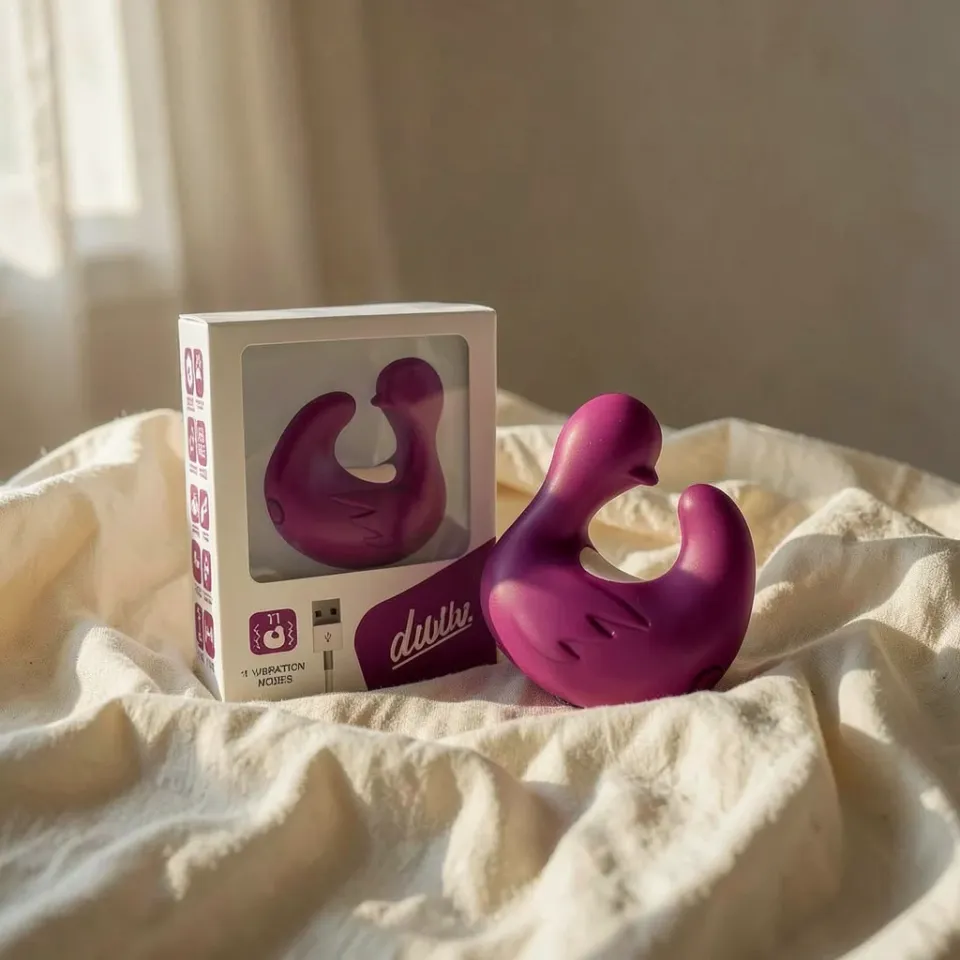 Coverme Ducky stimolatore clitoride ditale vibrante