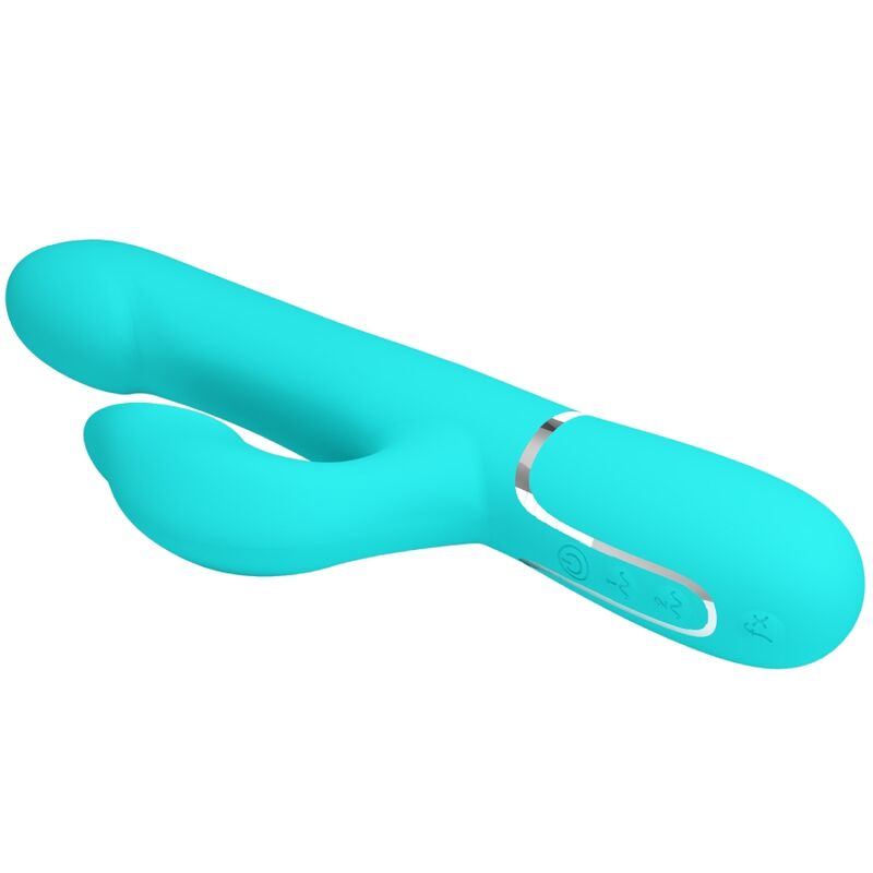 Pretty Love Perle vibratore rabbit verde acqua 7 vibrazioni