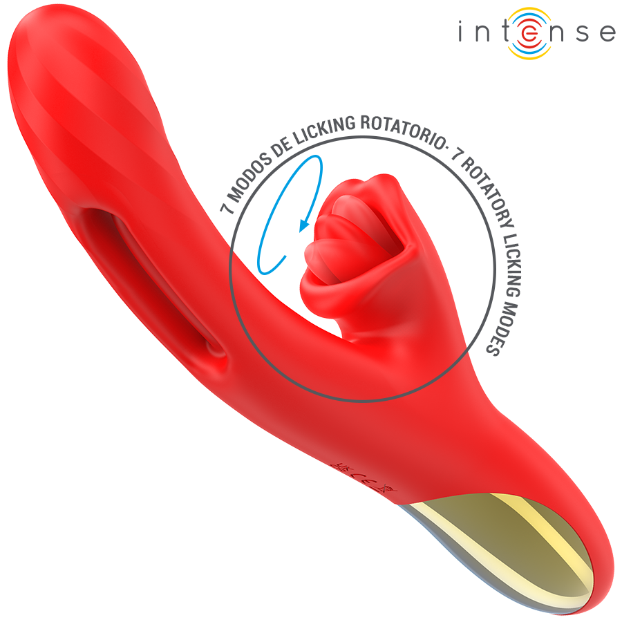 Intense Jessica vibratore rabbit con lingua rotante