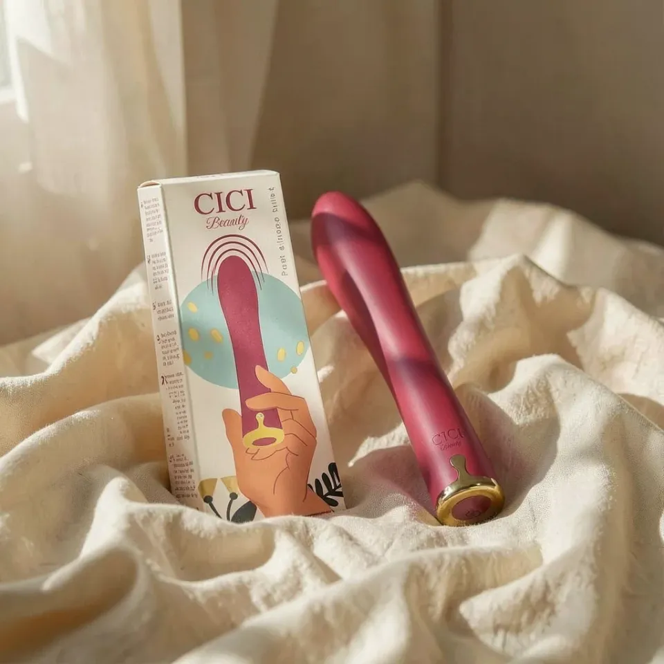 Cici Beauty Push Bullet vibratore in silicone 20 cm IPX6