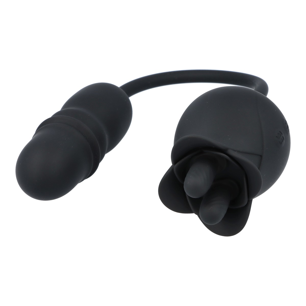 Qiot stimolatore clitoride e vaginale saliscendi silicone