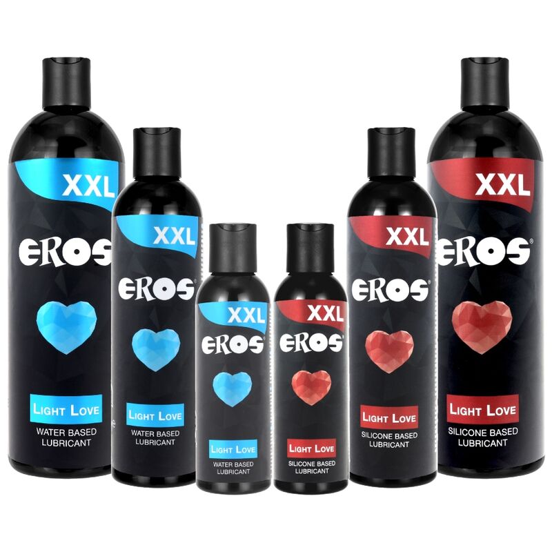 Eros Light Love XXL lubrificante silicone 600 ml resistente acqua