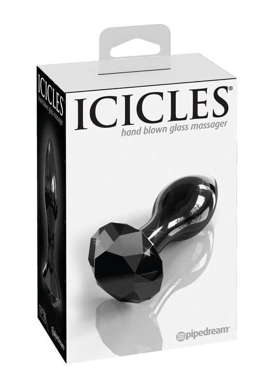 Icicles N. 78 plug anale vetro 3 cm