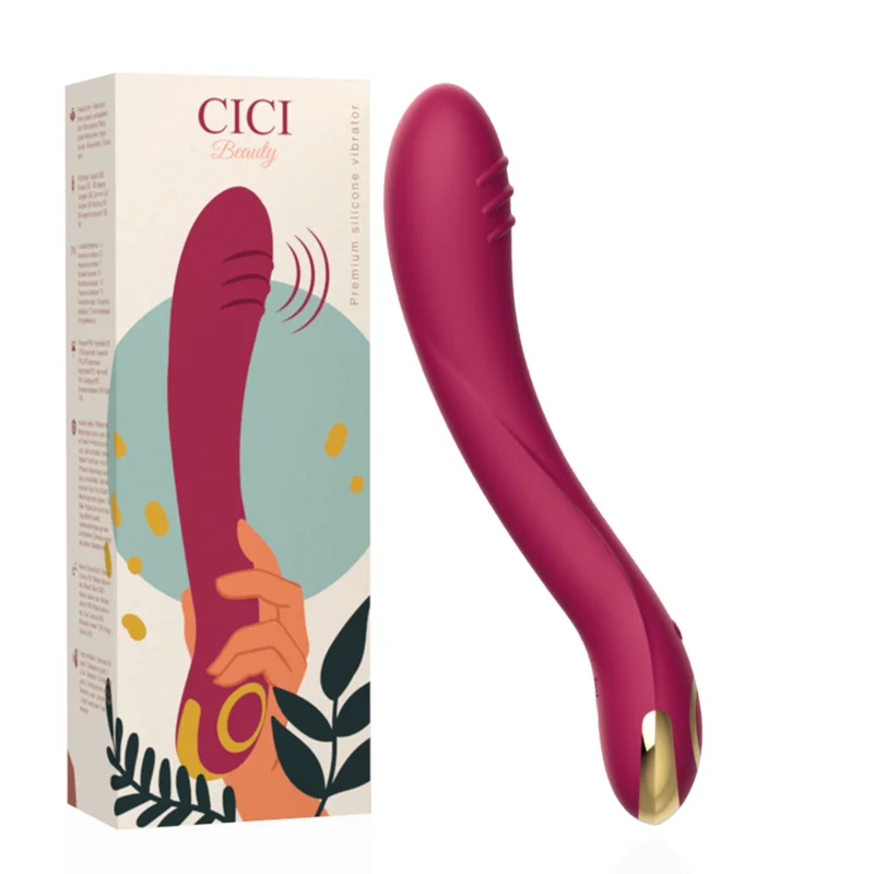 Cici Beauty Premium G-Spot vibratore punto G curvo 10 modi