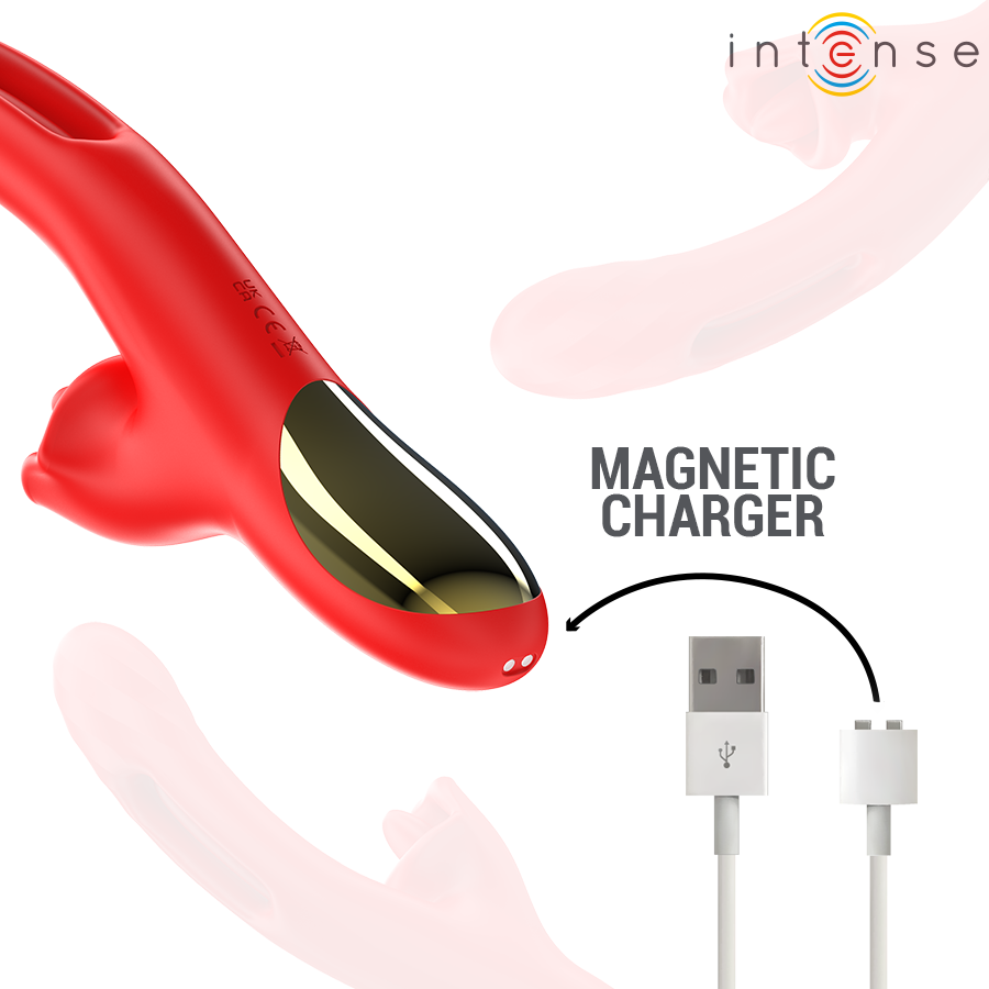 Intense Jessica vibratore rabbit con lingua rotante