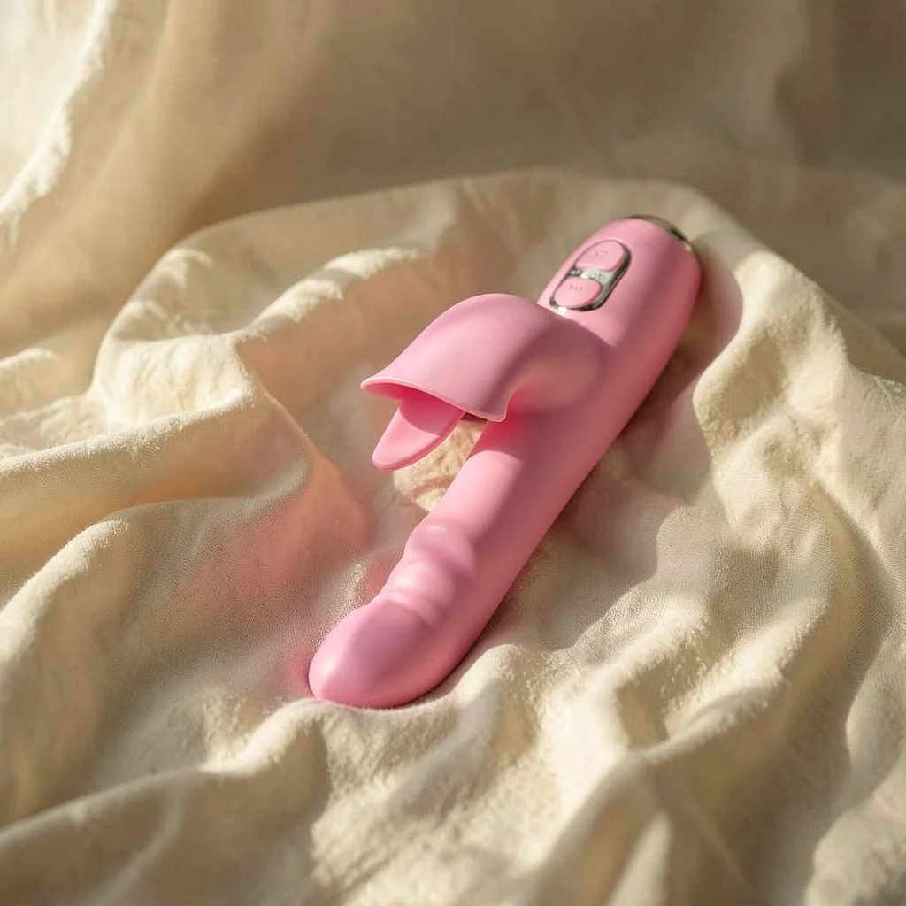 Nalone T-May vibratore spinta rosa silenzioso