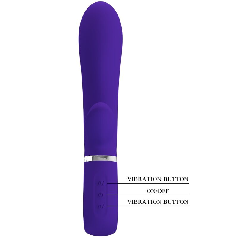 Pretty Love Thomas vibratore rabbit viola 7 funzioni