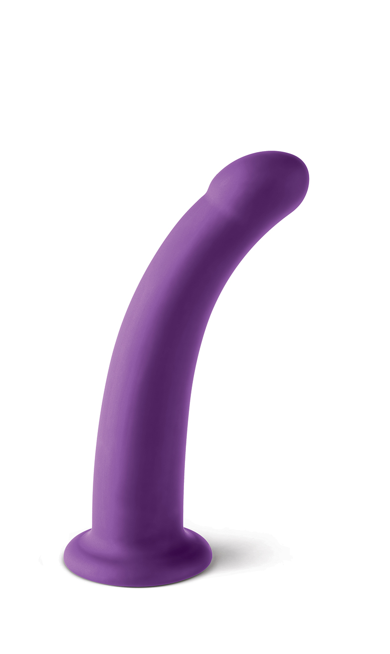 Love Hit by Virgite strap-on imbracatura con dildo viola taglia M