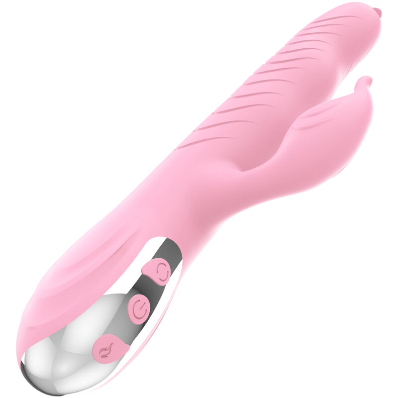 Armony Marcia vibratore riscaldante rosa 23 cm