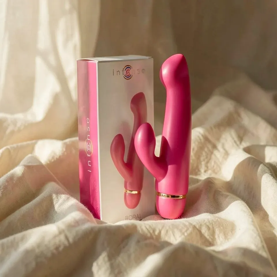 Intense Boral Rosa vibratore rabbit punto G 20 modalità