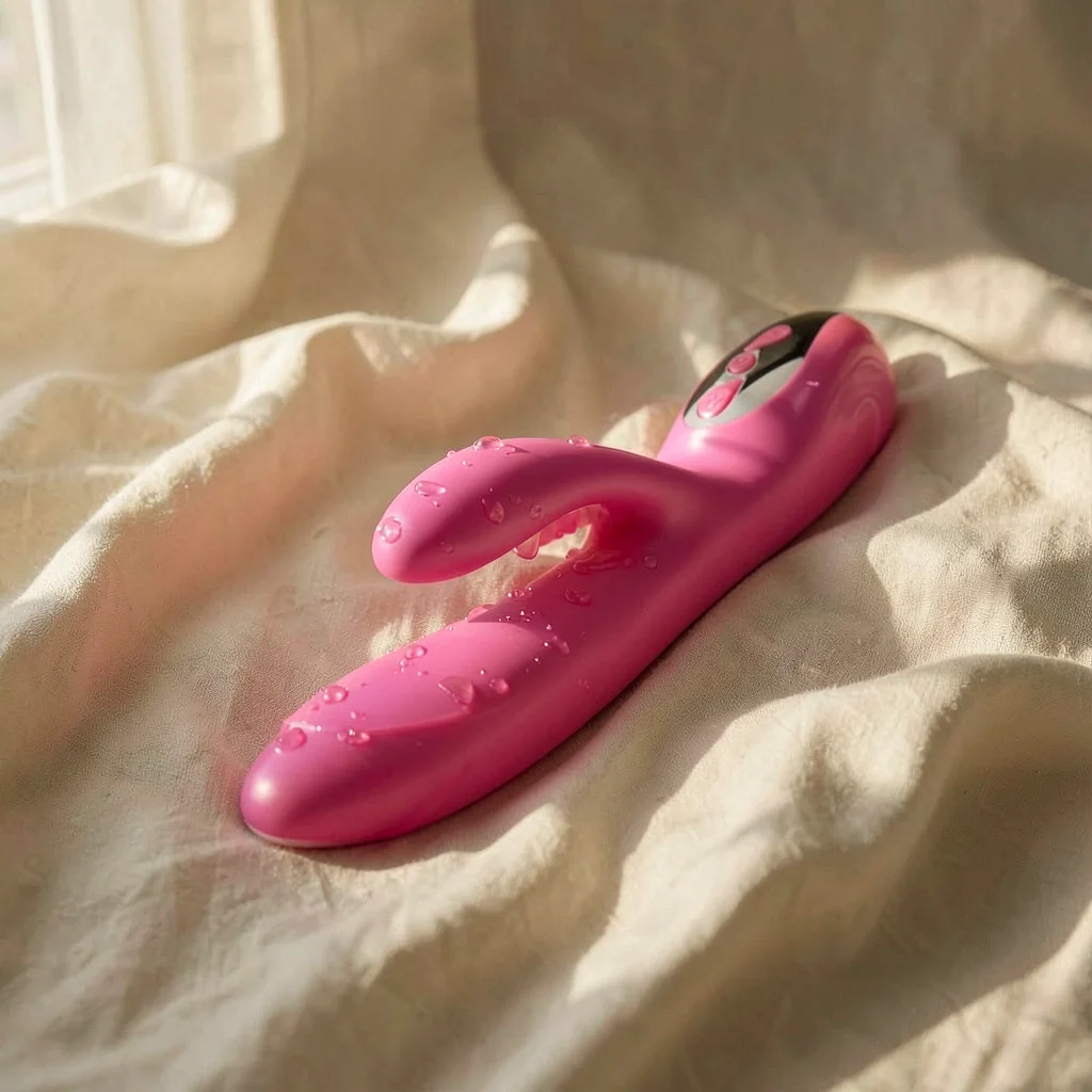 Armony Stimolatore Flessibile vibratore riscaldante fucsia 21,9 cm