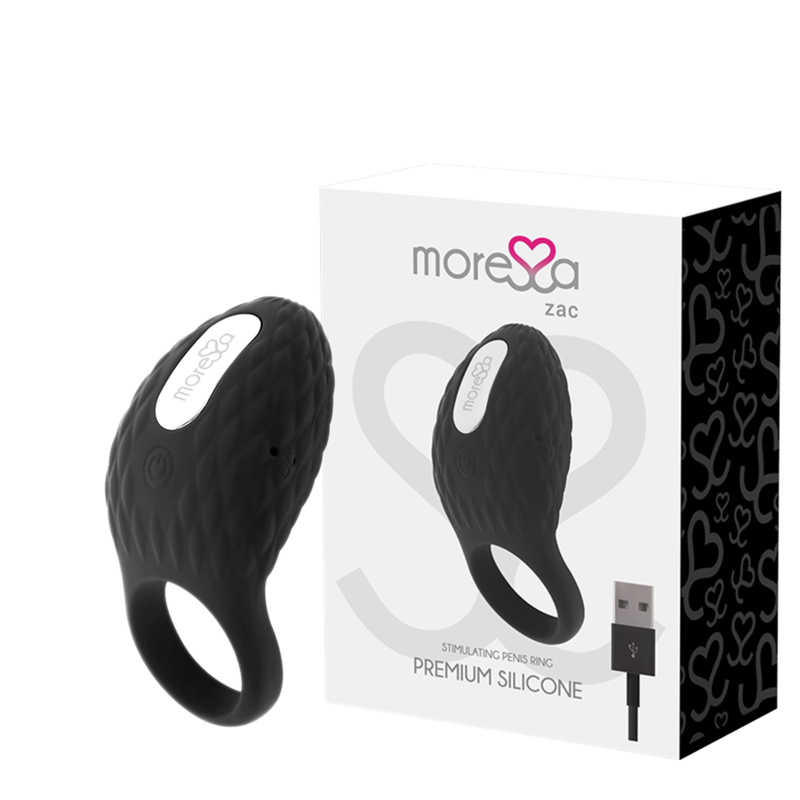 Moressa Zac anello vibrante coppia silicone 7 modi
