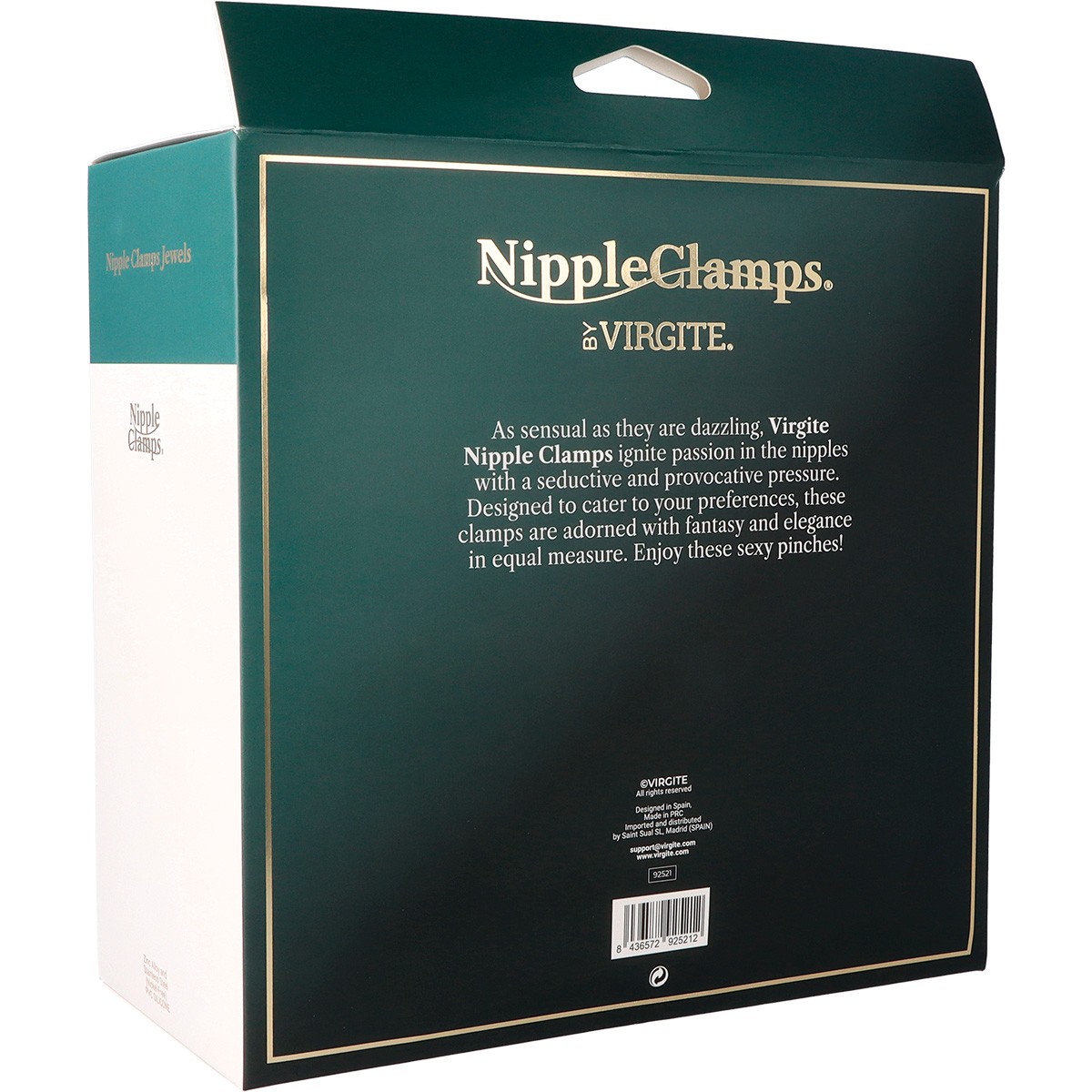 Virgite Love Hit 35 pinze per capezzoli set 2 pezzi