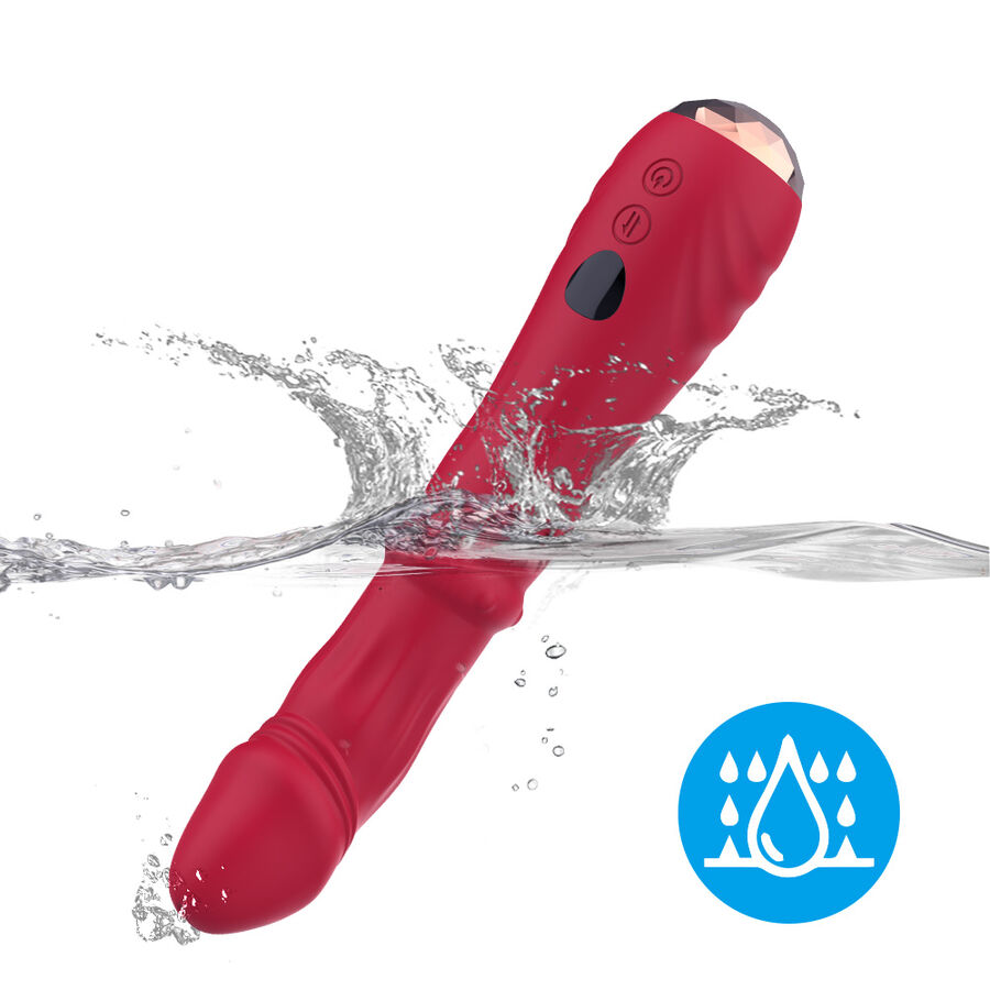 Armony A-Spot Heat vibratore rosso riscaldante