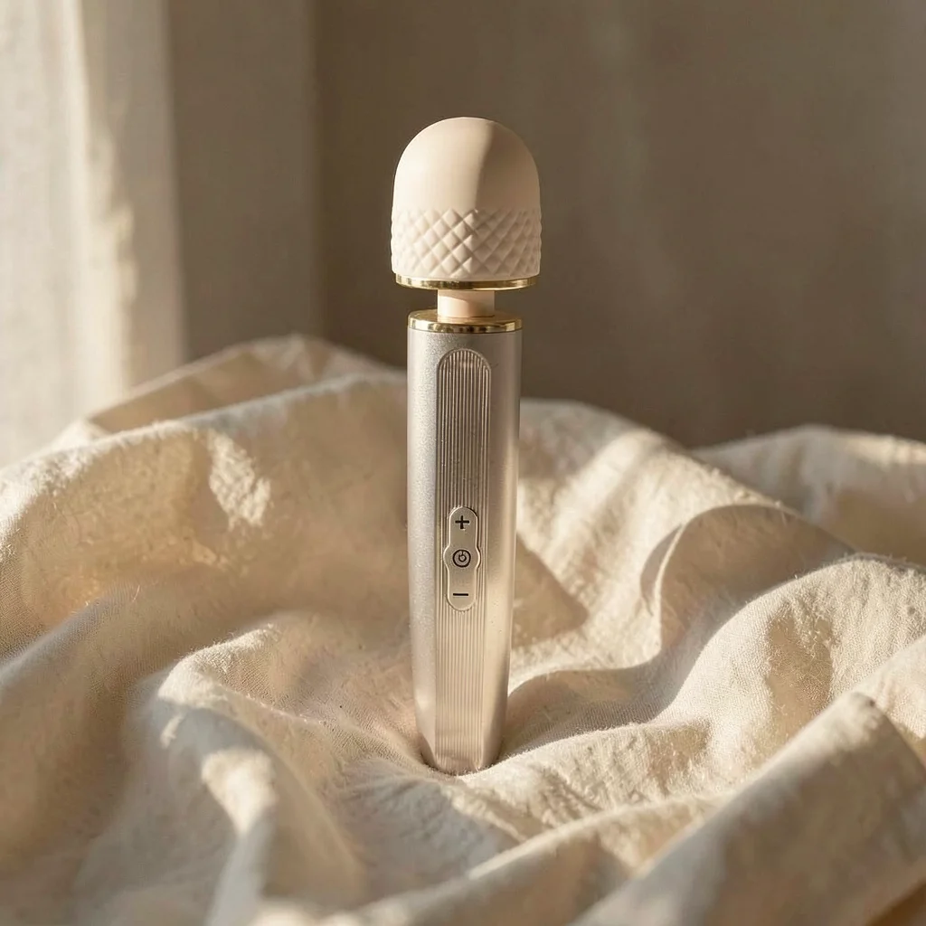 Pretty Love massaggiatore vibrante champagne silenzioso ricaricabile