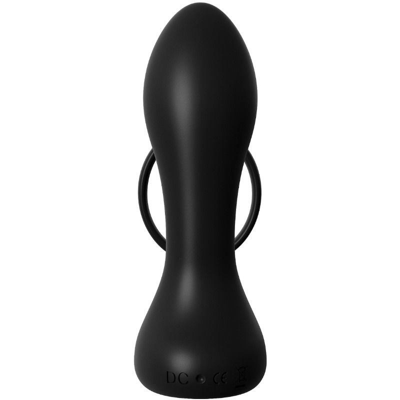 Anal Fantasy Elite Ass-Gasm Pro plug vibrante cockring nero 10 funzioni