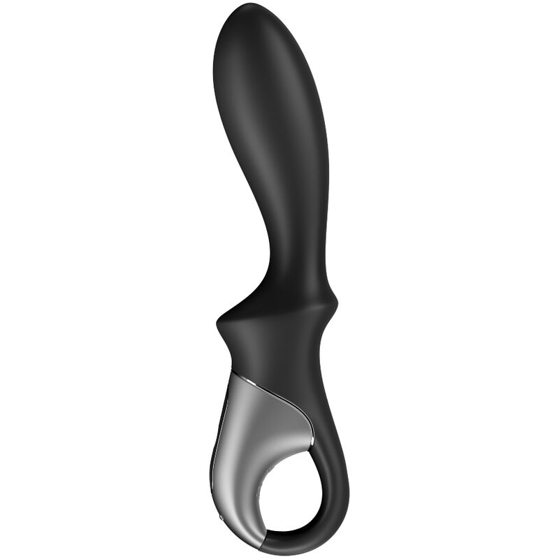 Satisfyer Heat Climax plug anale nero riscaldante 39°C
