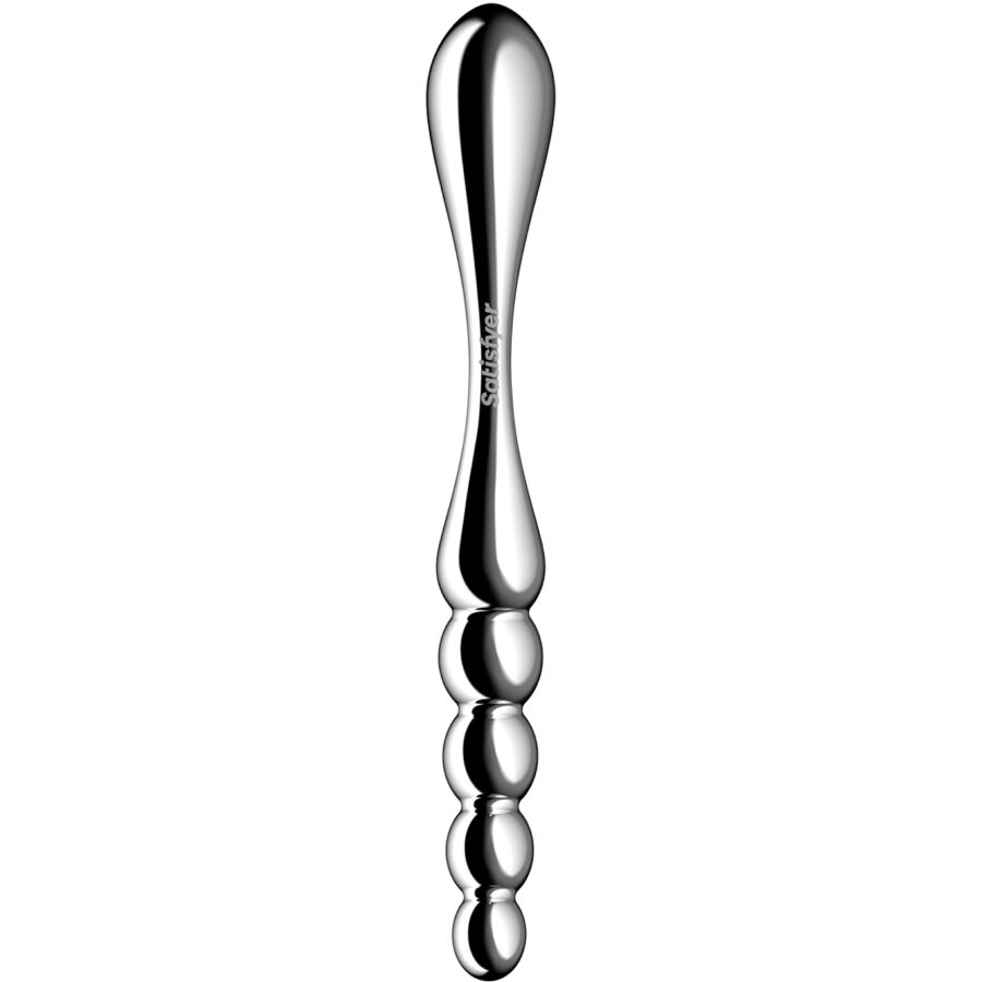 Satisfyer Star Force 1 dildo in acciaio a forma S pesante