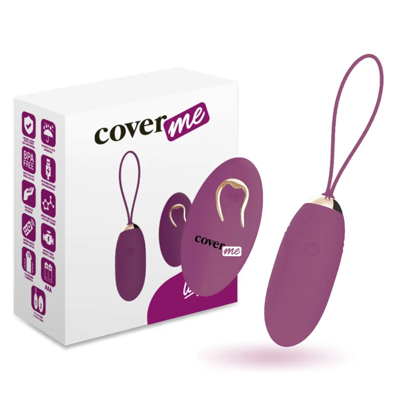 Coverme Lapi uovo vibrante telecomando 12 modalità