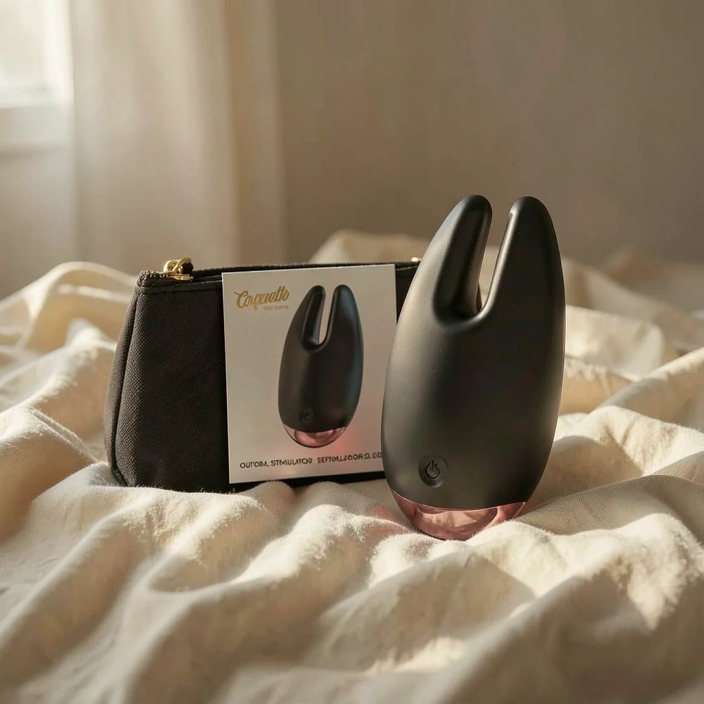 Coquette Chic Desire stimolatore clitorideo biforcato silicone 10 modalità