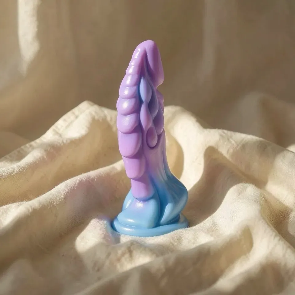 Epic Zafiria Lunar Glow dildo silicone 175 mm morbido