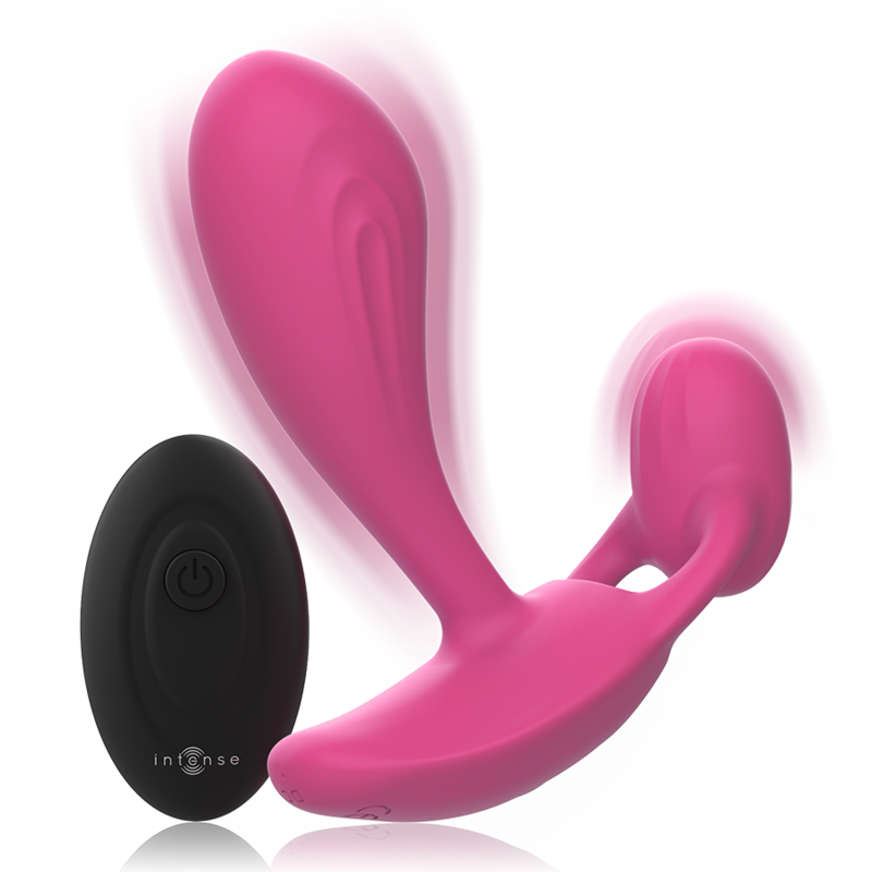 Intense Shelly Plug Rosa plug anale vibrante telecomando