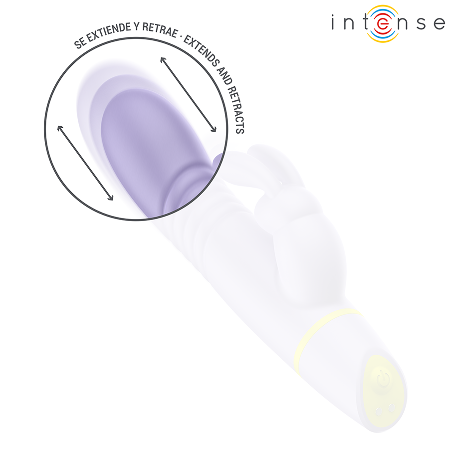 Intense Helen Rabbit vibratore spinta silicone